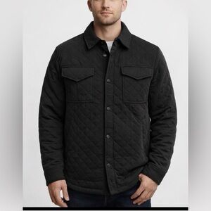 NWT Men’s Dakine Black Quilted Shirt Jacket size large